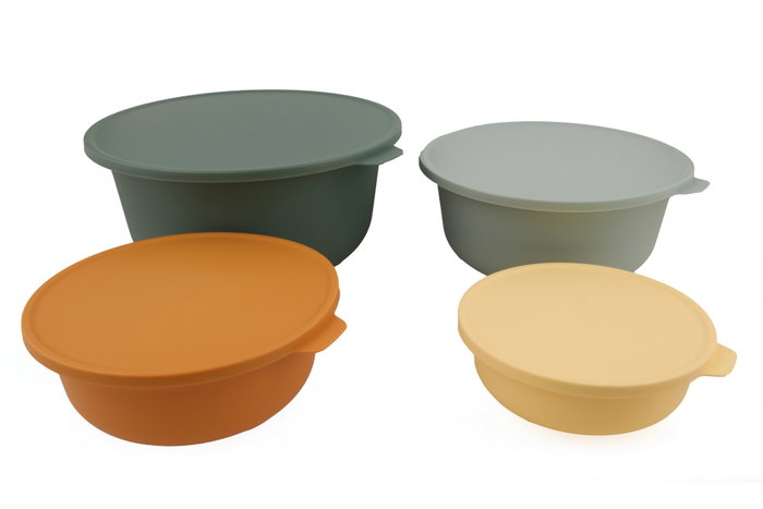 Hermia Set de Cajas de Almacenaje de 4 Piezas sin BPA